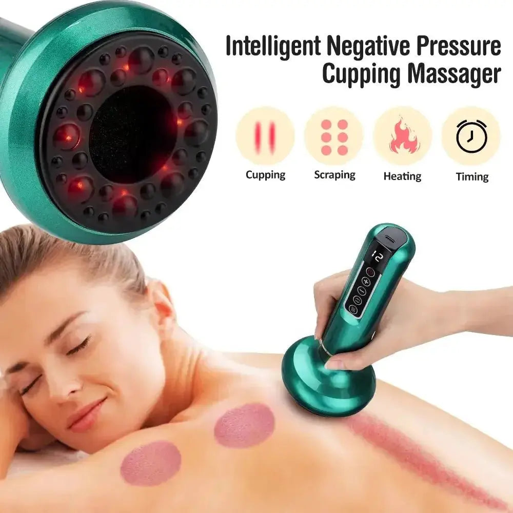 Electric Vacuum Cupping Massager - Glam Global UK