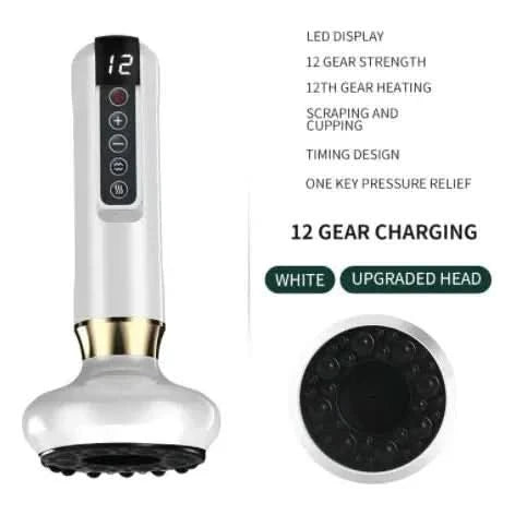 Electric Vacuum Cupping Massager: Advanced Muscle Relief & Improved Circulation - Glam Global UKGlam Global UK