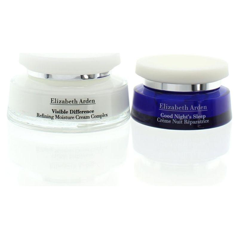 Elizabeth Arden Visible Difference Face Cream Day & Night Duo - Glam Global UK