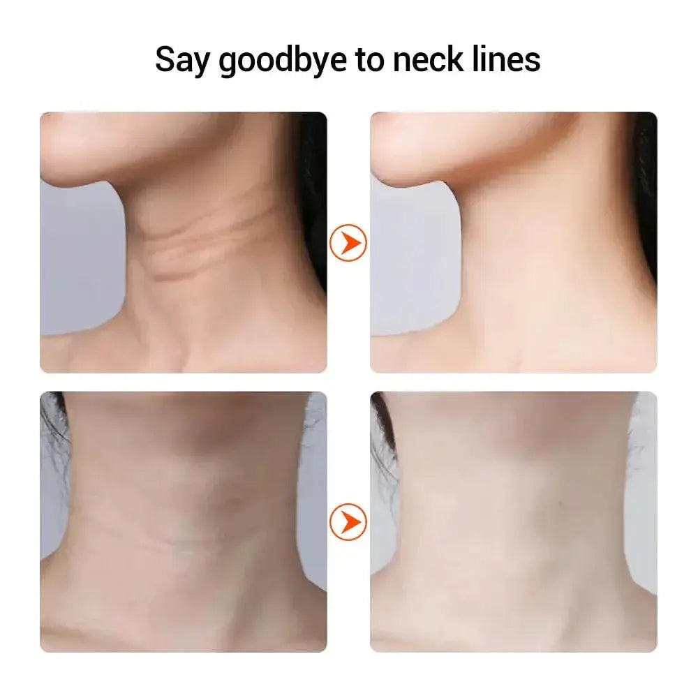 EMS Device for Firmer Slimmer Face | Neck and Chin Massager with LED Therapy - Glam Global UK