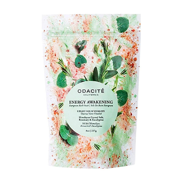 Energy Awakening Evergreen Bath Soak - Glam Global UKOdacité