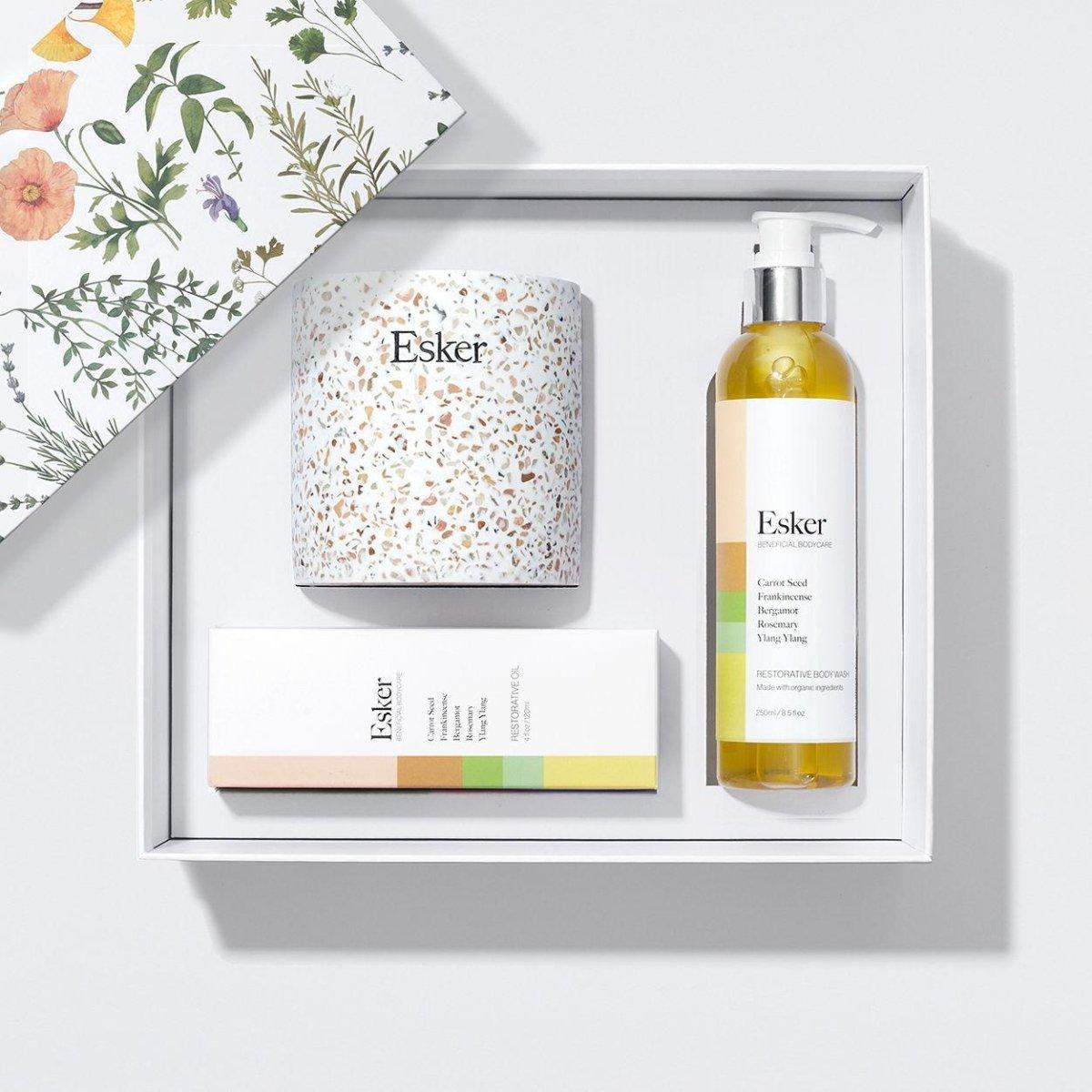 Esker Restorative Bath Kit | Mind and Body Rejuvenation - Glam Global UK