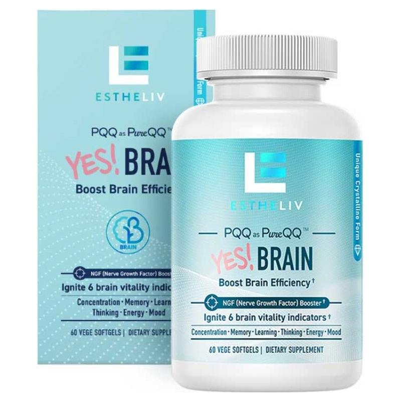 ESTHELIV PQQ Brain Boost Brain Efficiency - Glam Global UK