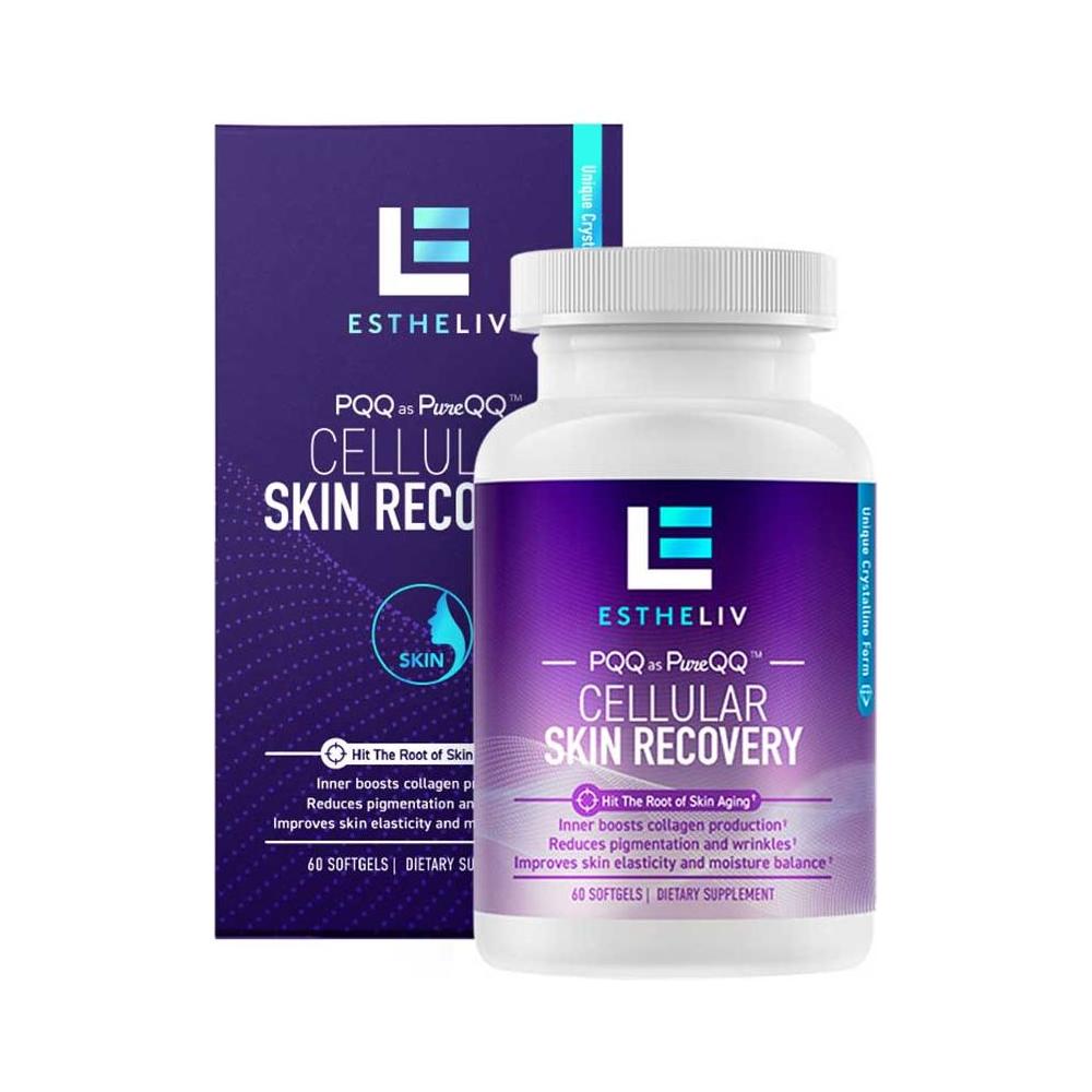 ESTHELIV PQQ Cellular Skin Recovery Softgel 60 capsules - Glam Global UK