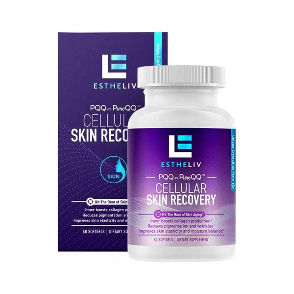 ESTHELIV PQQ Cellular Skin Recovery Softgel 60 capsules - Glam Global UKESTHELIV