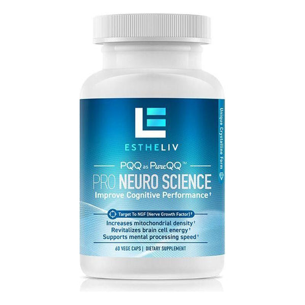 ESTHELIV Pro Neuroscience Improve Cognitive Performance PQQ - Glam Global UKESTHELIV