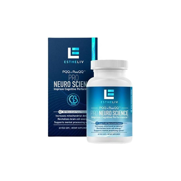 ESTHELIV Pro Neuroscience Improve Cognitive Performance PQQ - Glam Global UKESTHELIV