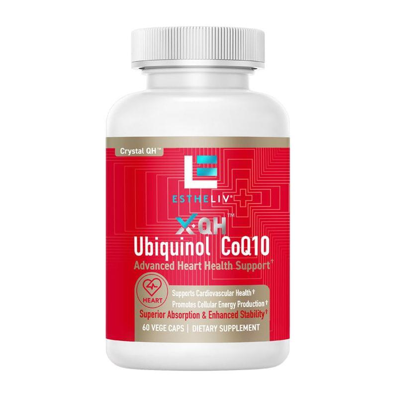 ESTHELIV X - QH Ubiquinol CoQ10 Advanced Heart Health Support+ - Glam Global UK