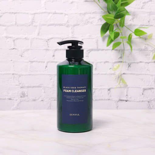 EUNYUL Black Seed Therapy Foam Cleanser - 500ml | Deep Cleansing & Youthful Skin - Glam Global UKEUNYUL