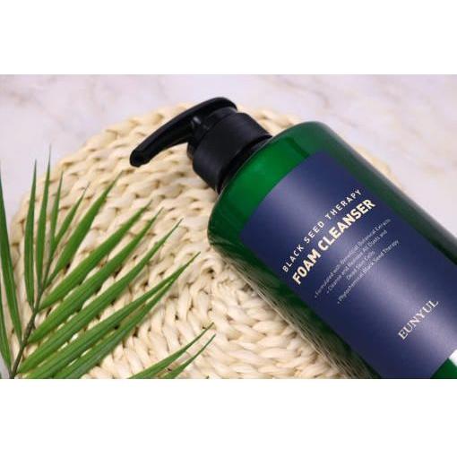 EUNYUL BLACK SEED THERAPY Foam Cleanser 500ml - Glam Global UK