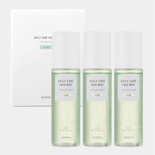 EUNYUL Daily Care Face Mist Aloe 100ml*3 pcs - Glam Global UKEUNYUL