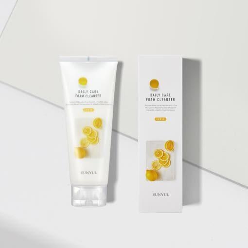 EUNYUL Daily Care lemon Foam Cleanser 150ml - Glam Global UKEUNYUL