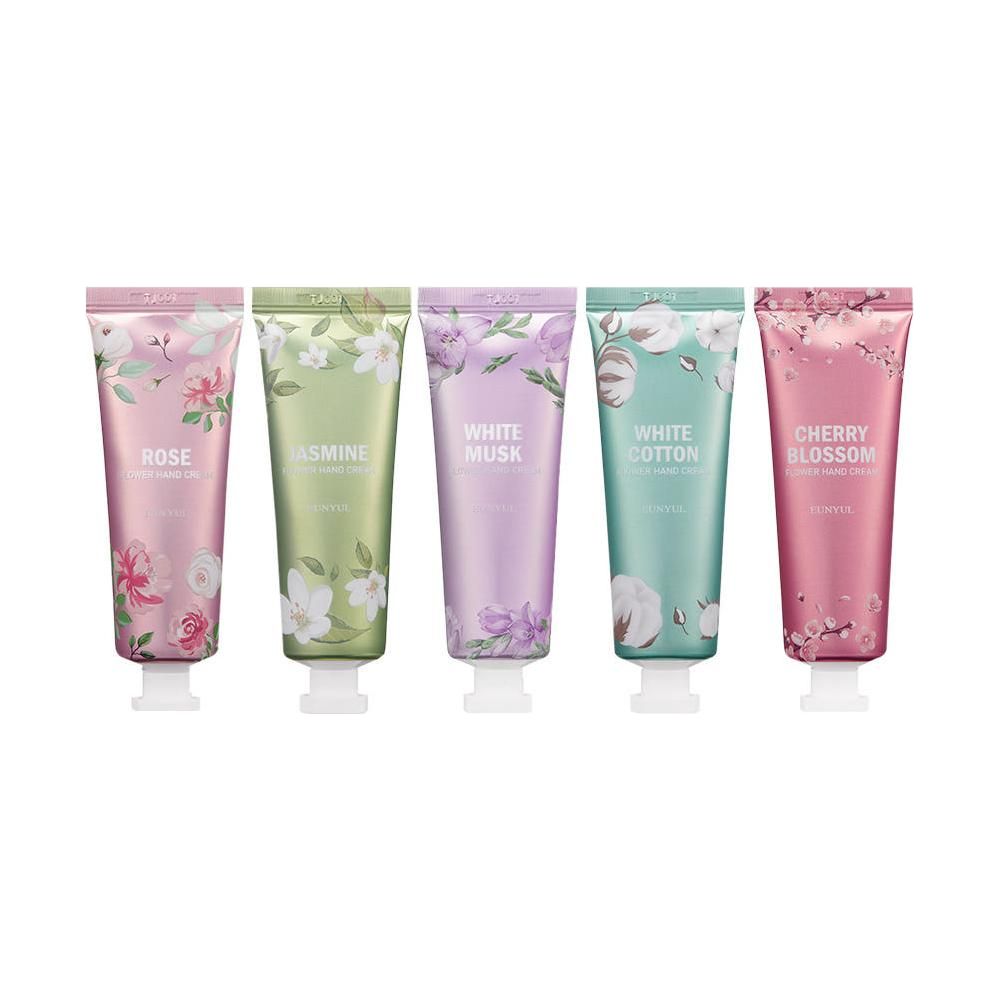 EUNYUL Flower Hand Cream set 50g*5ea - Glam Global UK