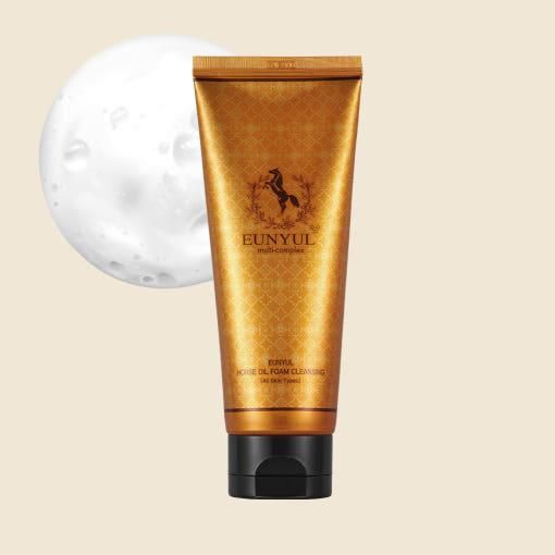 EUNYUL Horse Oil Foam Cleansing 150g - Glam Global UK