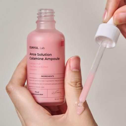 EUNYUL Lab Acne Solution Calamine Ampoule 50ml - Glam Global UK