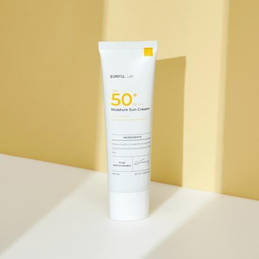 Eunyul Lab Moisture Sun Cream SPF50+ PA++++ 50ml - Glam Global UKEUNYUL