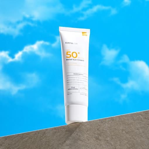 EUNYUL Lab Relief Sun Cream SPF50+ PA++++ 50ml - Glam Global UK