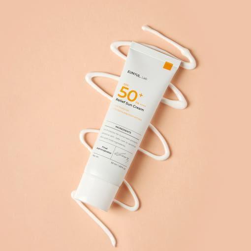EUNYUL Lab Relief Sun Cream SPF50+ PA++++ 50ml - Glam Global UKEUNYUL