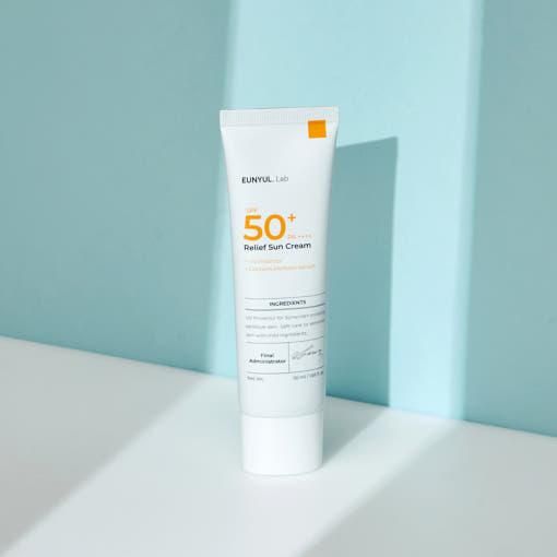 EUNYUL Lab Relief Sun Cream SPF50+ PA++++ 50ml - Glam Global UK