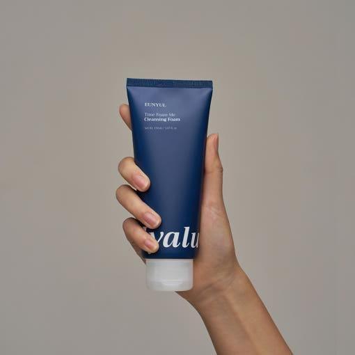 EUNYUL Time Foam Me Hyaluronic Cleansing Foam 150ml - Glam Global UKEUNYUL