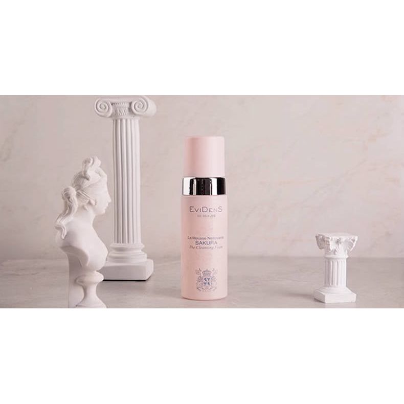 EVIDENSDEBEAUTE The SAKURA Cleansing Foam 150ML - Glam Global UK