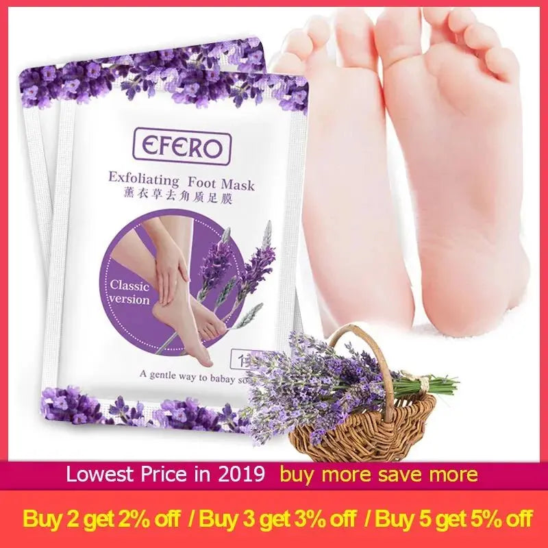 Exfoliating Foot Mask - Glam Global UK