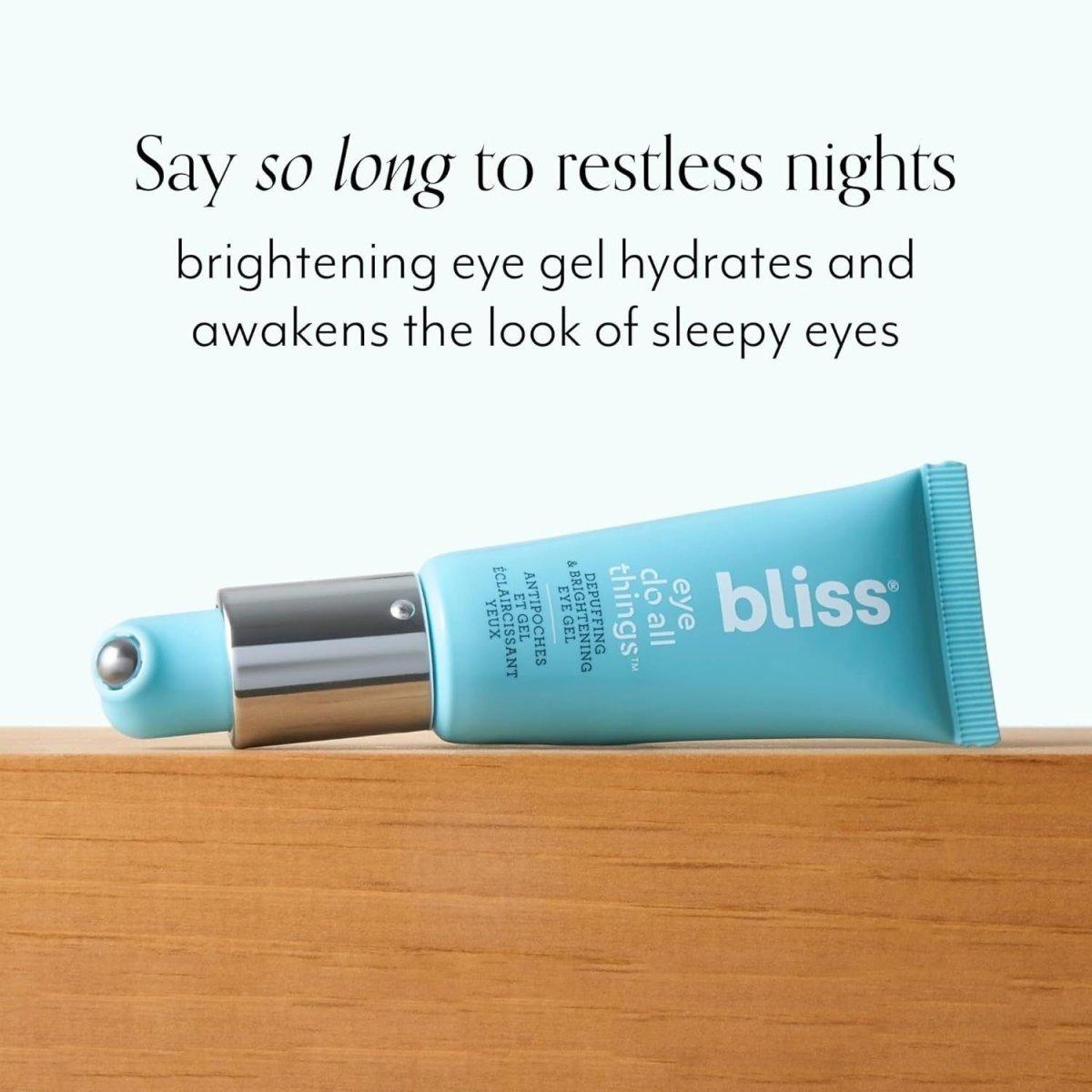 BLISS Eye Do All Things Hydrating Eye Gel 20ml - Glam Global UKBliss