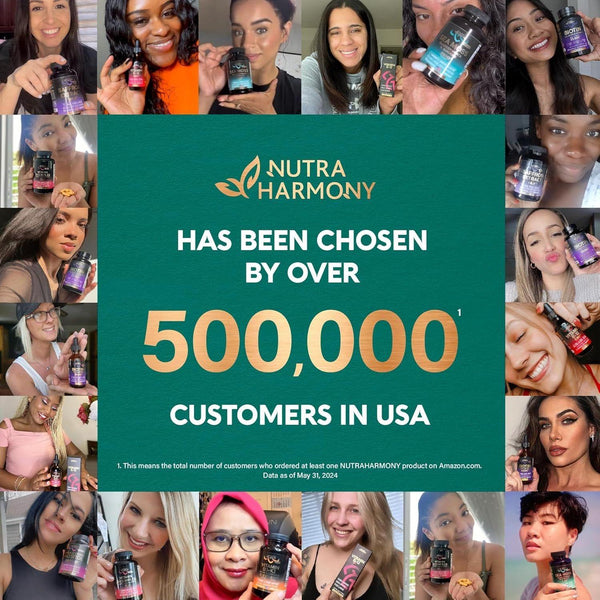 NUTRAHARMONY Natural Lymphatic Drainage – 60ml | 8-in-1 Herbal Detox & Immune Support