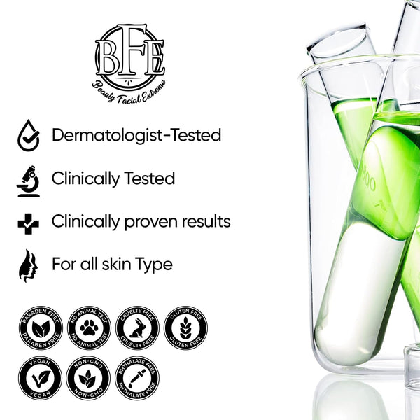 Beauty Facial Extreme Acne Treatment Pads – 60 Pads | Salicylic, Glycolic & Lactic Acid Exfoliating Pads for Face & Body