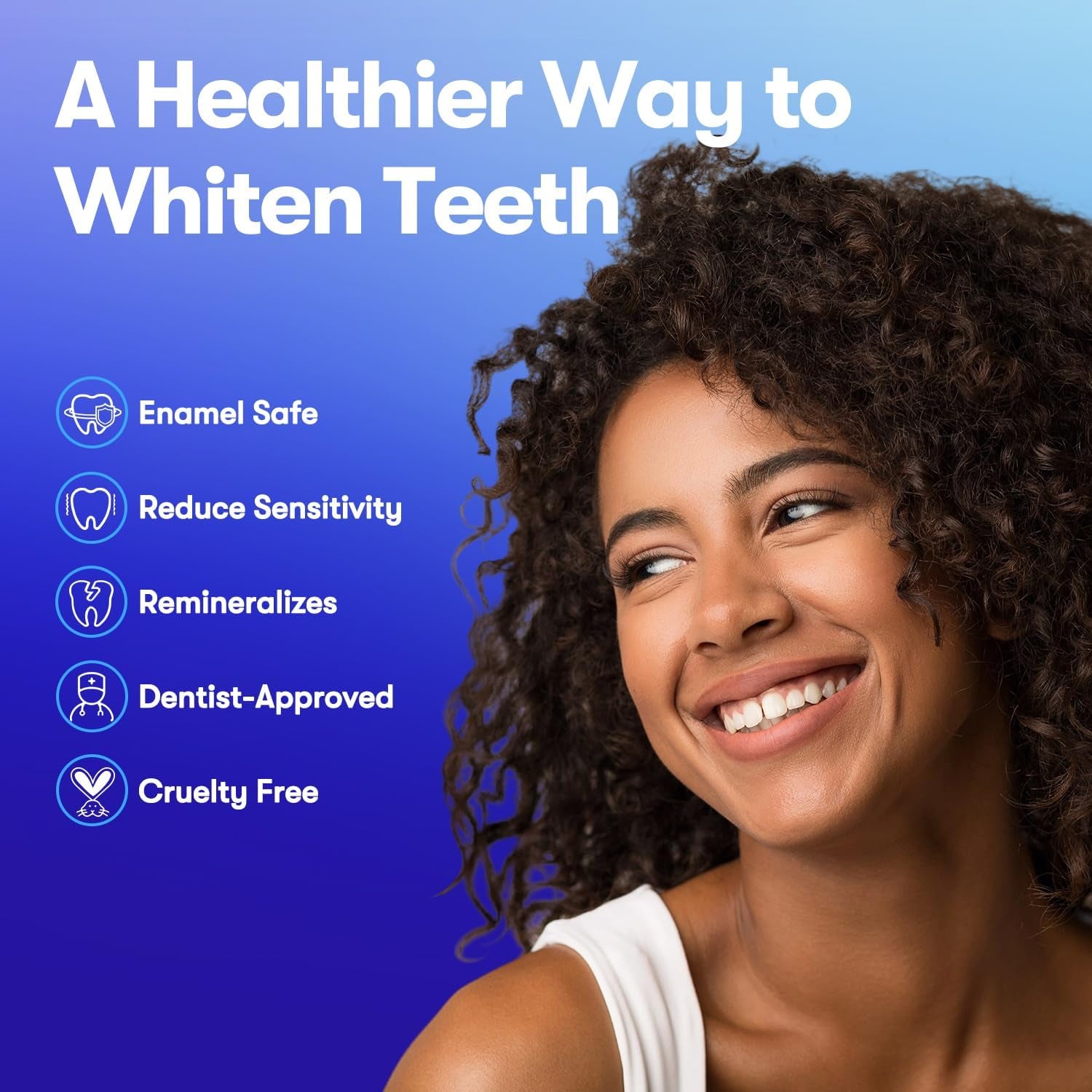 MySmile No-Slip Teeth Whitening Strips – 21 Treatments (42 Strips) | Professional Whitening, Stain Removal & Long-Lasting Freshness