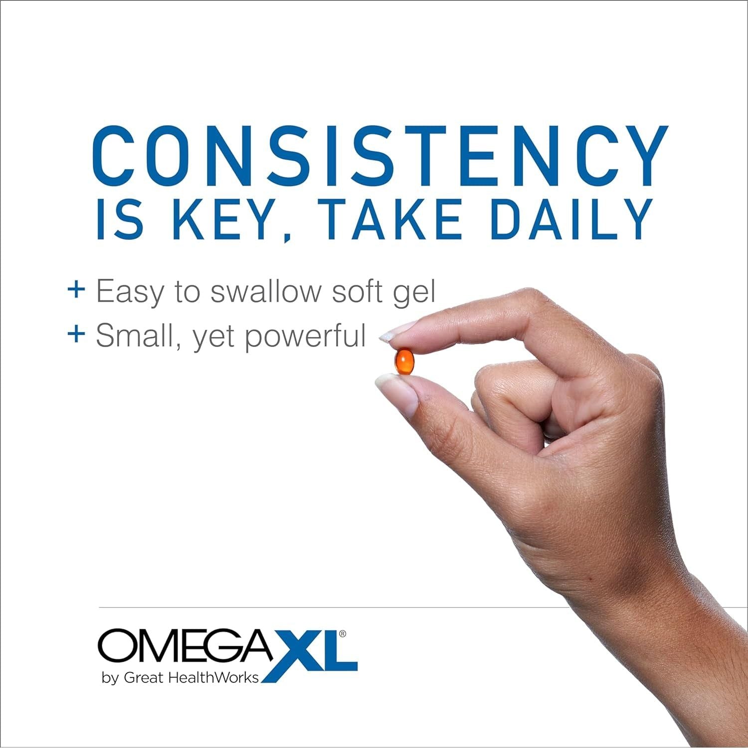 OmegaXL Joint & Muscle Support – 60 Softgels | Advanced Green-Lipped Mussel Omega-3 Complex