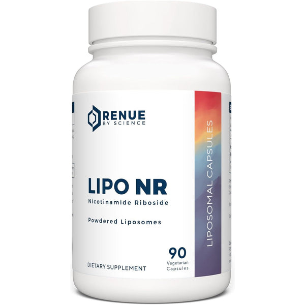 Renue By Science Lipo NR Nicotinamide Riboside – 90 Capsules | Liposomal NAD+ Precursor for Energy & Healthy Aging