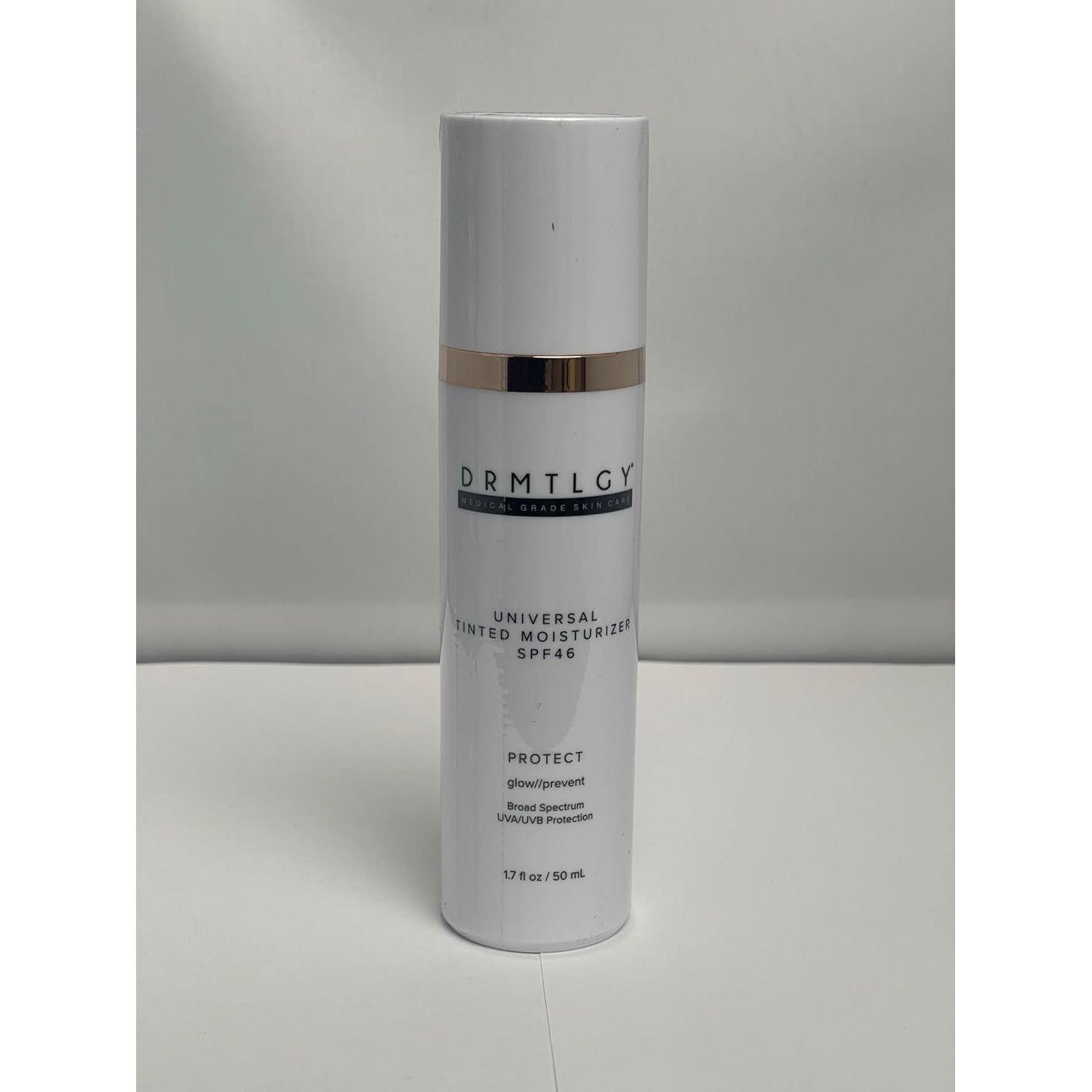 DRMTLGY PROTECT Broad Spectrum SPF 45 – 50ml | Tinted Moisturizer + Sunscreen for Glowing, Protected Skin