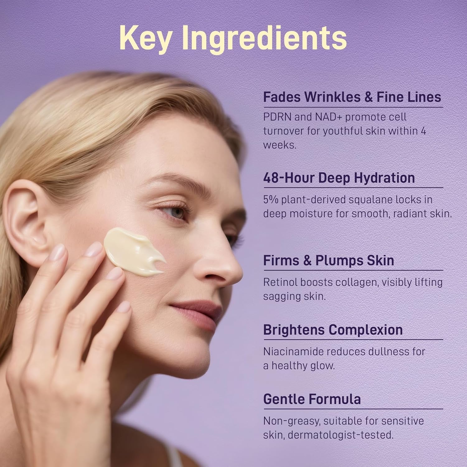 +1HEROLABS PDRN 1% (Sodium DNA) Solution Face Cream - 55g