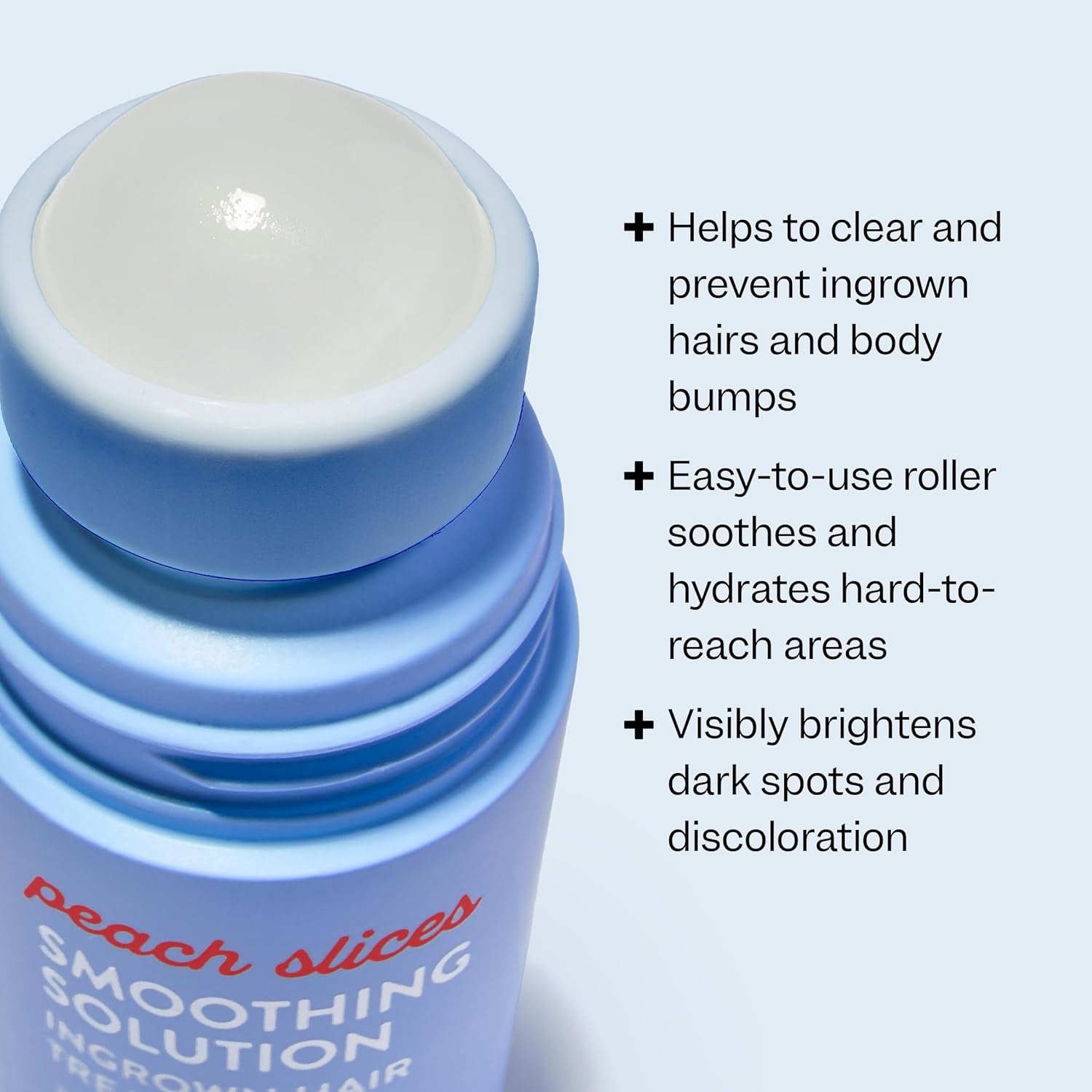 Peach Slices Smoothing Solution Ingrown Hair Treatment – 50ml | Clear Bumps, Soothe Redness & Brighten Dark Spots