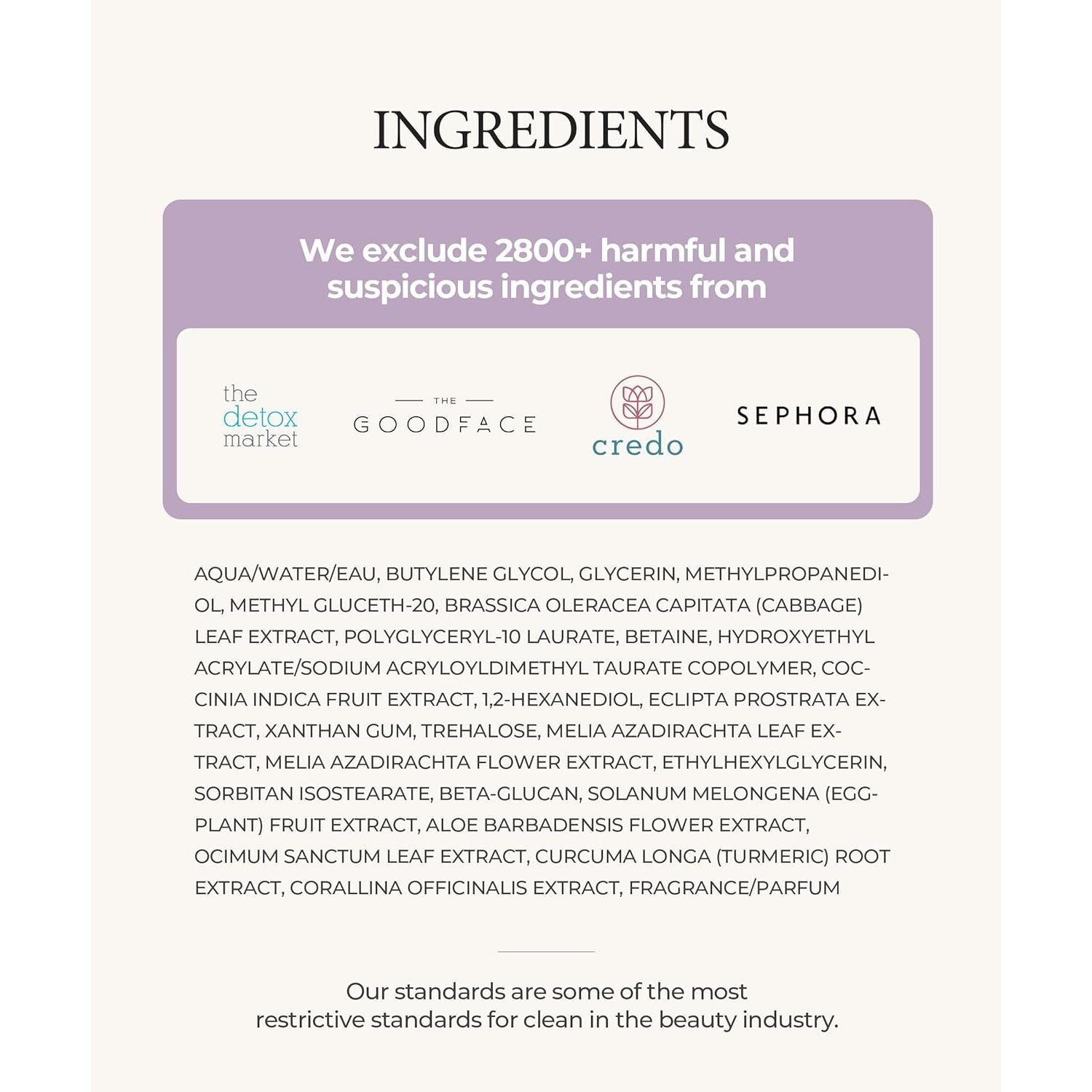 SERUMKIND Purple Cabbage Serum - Calming and Skin Recovery- Korean Face Skincare – Beta Glucan 100,000Ppm – Soothing & Redness Relief - Vegan, Cruelty-Free – 1.01 Fl.Oz.