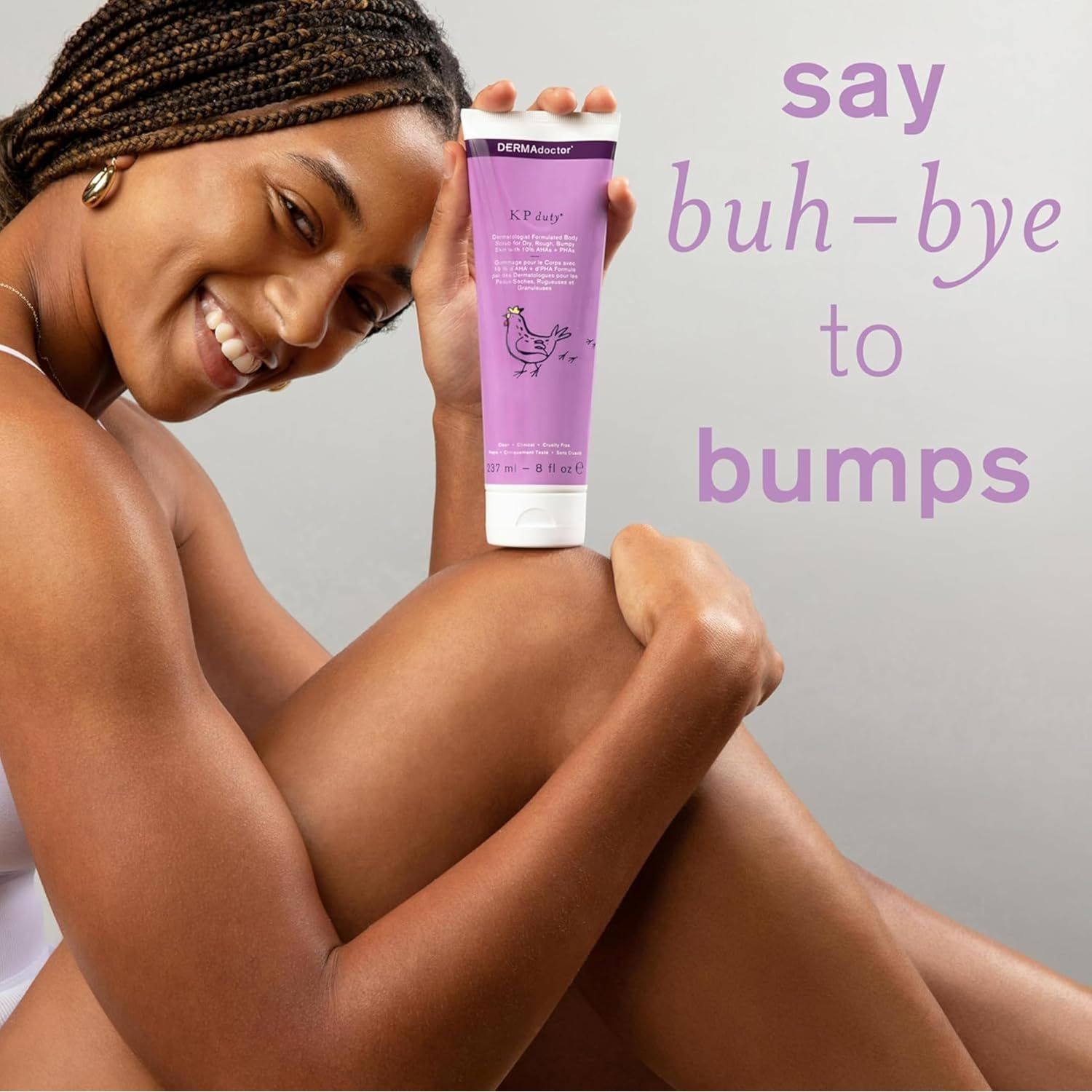 DERMAdoctor KP Duty Body Scrub 10% AHAs + PHAs - 237ml