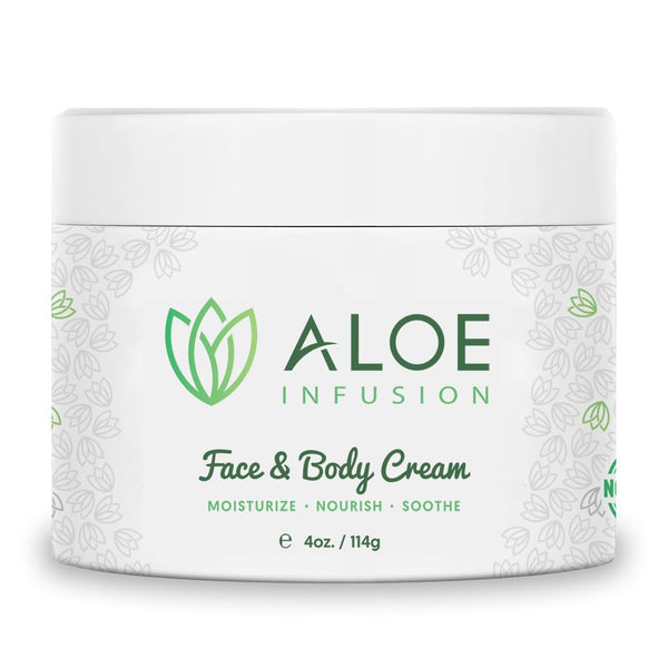Aloe Infusion Face & Body Cream – 120ml | Deep Hydration & Eczema Relief