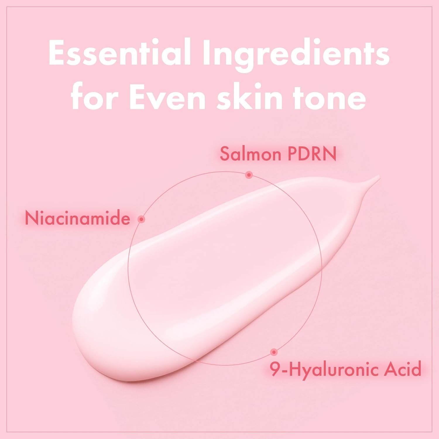 PDRN Hyaluron Face Cream, 5,000Ppm Salmon DNA, Niacinamide, Hyaluronic Acid and Panthenol Moisturizer for Hydrating & Firming, Uneven Skin Tone Care, Korean Skincare, 50Ml / 1.69 Fl. Oz.