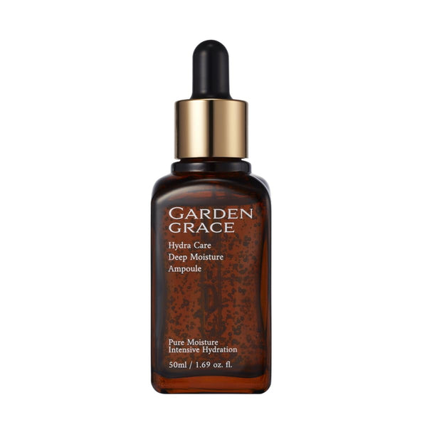 GARDENGRACE Hydra Care Deep Moisture Ampoule – 50ml | Intense Hydration & Radiance with 37 Botanical Actives