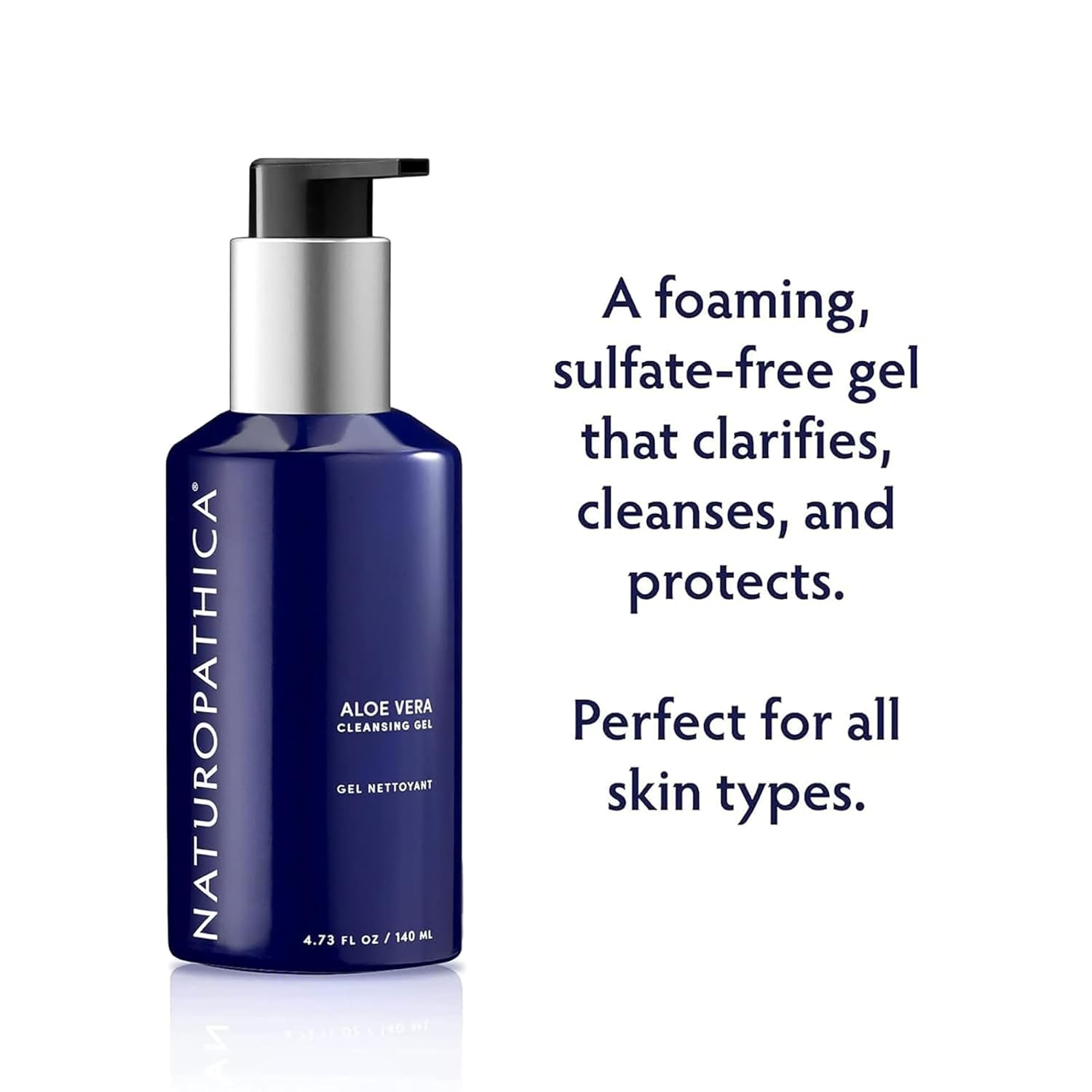 Naturopathica Aloe Vera Cleansing Gel – 140ml | Gentle Hydrating Face Wash