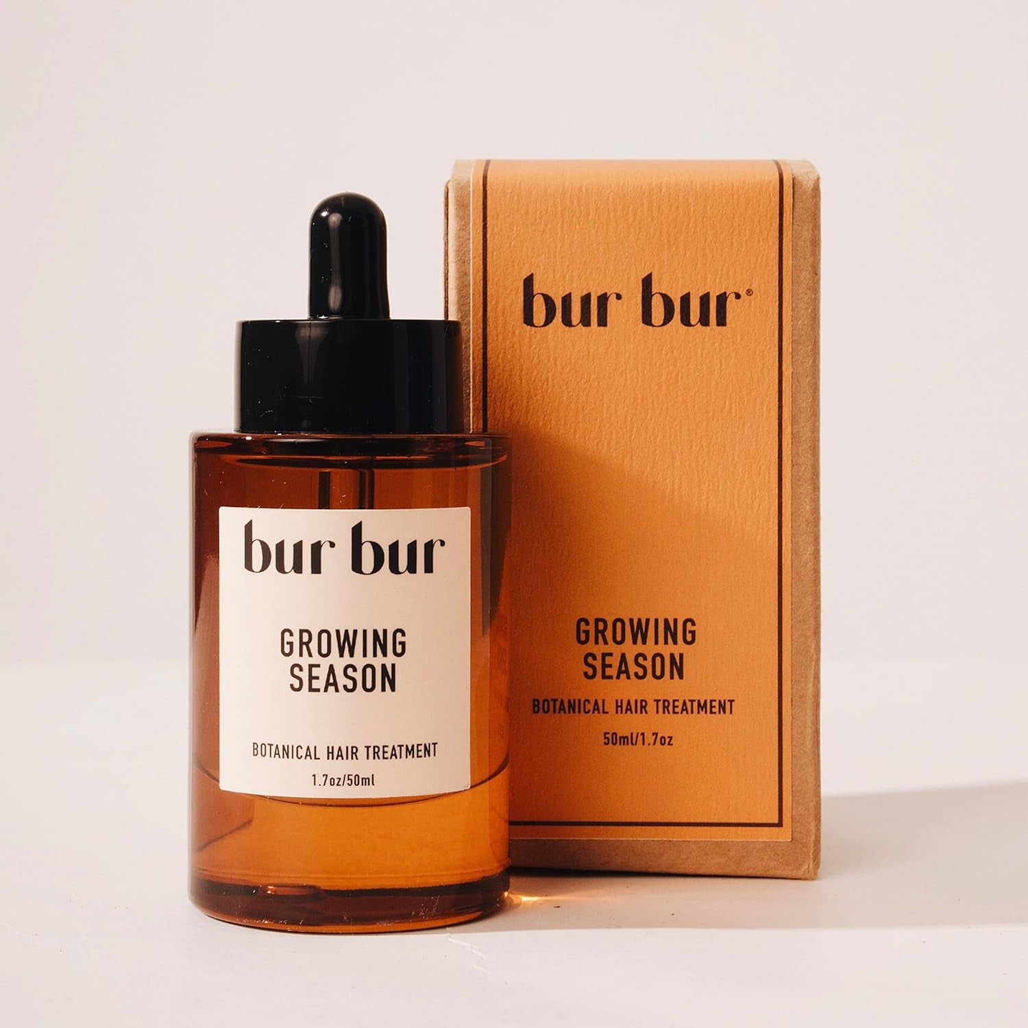 Bur Bur Growing Season Botanical Hair Growth Oil – 50ml | Strengthen, Repair & Boost Natural Hair Growth
