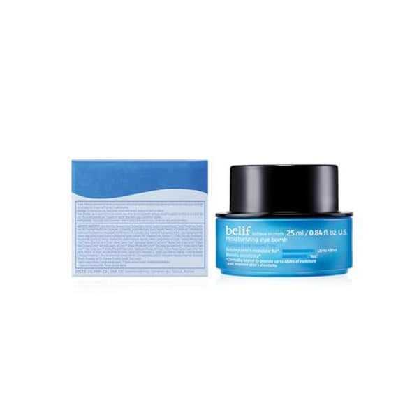 belif Moisturizing Eye Bomb – 25ml | 48-Hour Hydration & Firming Eye Cream with Peptides, Ceramide & Caffeine