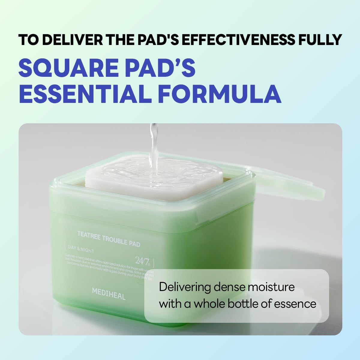 MEDIHEAL Teatree Trouble Toner Pad, Disney Pixar Edition – 200 Pads (100 + 100 Refill) | Calming & Oil-Control Care