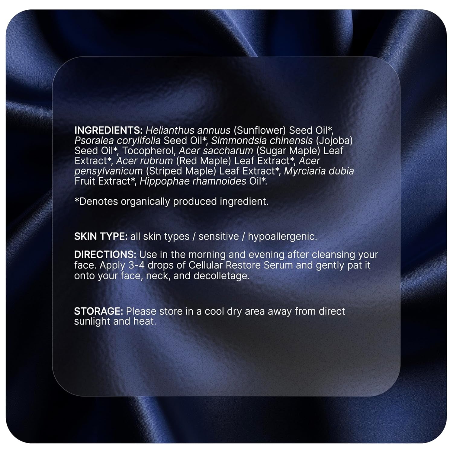 Organic Bakuchiol Plumping Serum - Bakuchiol for Face Skin and Wrinkles - Cellular Restore Serum - with Jojoba Oil, Sea Buckthorn, Camu Camu, Babchi, Maple Leaf Extracts & More - 1 Fl Oz