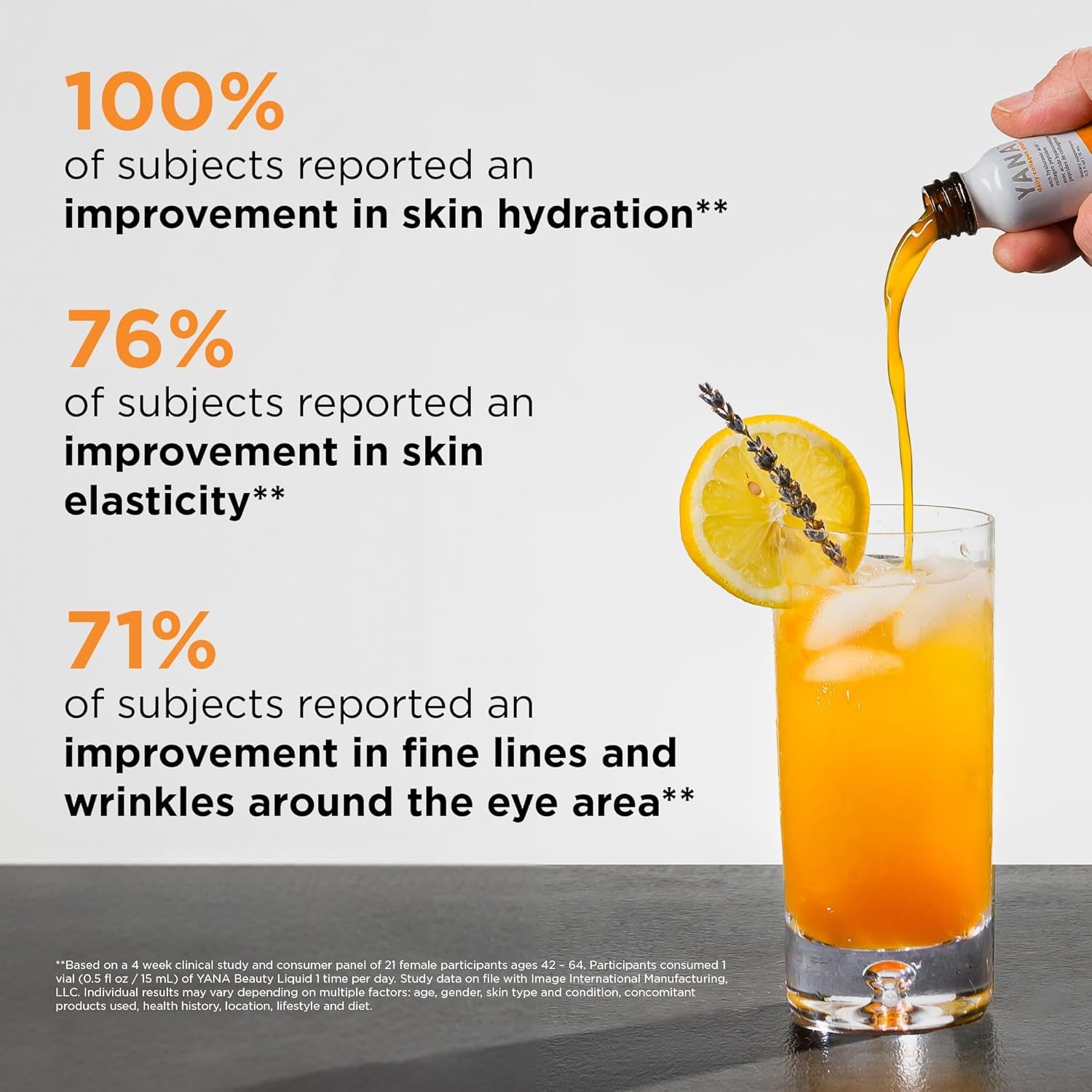 IMAGE Skincare YANA Liquid Collagen Shots – 15ml | Radiance-Boosting Daily Collagen Supplement for Firmer, Glowing Skin