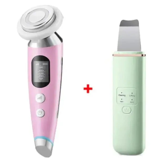 Face Massager with Light Therapy - Glam Global UK