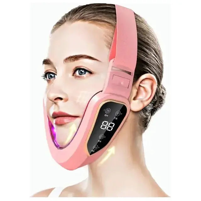 Facial Lifting Device with LED Photon Therapy - Glam Global UK