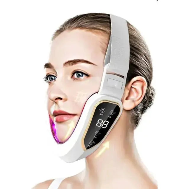 Facial Lifting Device with LED Photon Therapy - Glam Global UK