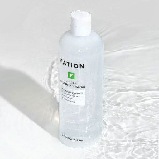 FATION Nosca9 Cleansing Water – 500ml | Gentle, Hydrating & Soothing Cleanse - Glam Global UKFATION